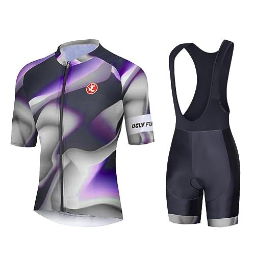 UGLY FROG Kurzarm Radtrikot Herren Elastische Atmungsaktive T-Shirt Jersey Funktionsshirt Schnell Trocknen Stoff Fahrradtrikot für Radsport Outdoor Sport UGLY FROG Kurzarm Radtrikot Herren Elastische Atmungsaktive T-Shirt Jersey Funktionsshirt Schnell Trocknen Stoff Fahrradtrikot für Radsport Outdoor Sport von UGLY FROG