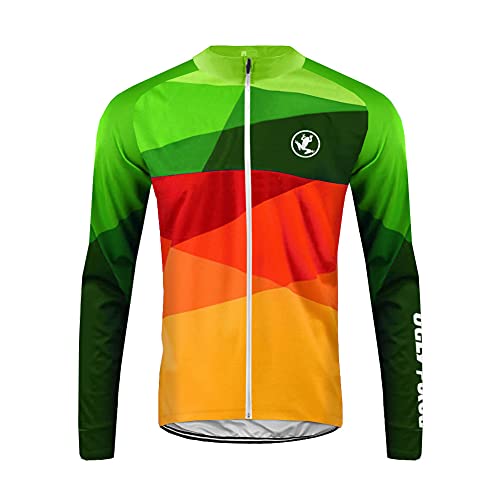 UGLY FROG LJ38 MTB Rennrad Neue Winter Jersey Thermisches Fahrradtrikot Vlies Thermo Langarm Shirt Herren Breathable Radfahren Männer Fahrradbekleidung von UGLY FROG