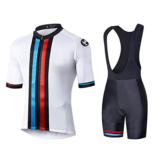 UGLY FROG Männer Canada Nationalflagge Designs Fahrrad-Club Cycling Team Bekleidung Jersey Shirts Kurze Hosen Set Sportbekleidung von UGLY FROG