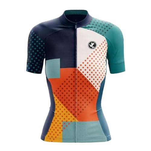 UGLY FROG Radfahren Jersey Damen 2023 Radfahren Jersey Fahrradbekleidung Fahrrad Top Ropa Ciclismo Maillot MTB Trikot Racing Sport T-Shirts von UGLY FROG
