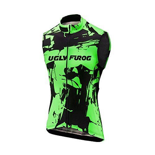 UGLY FROG Radtrikot Ärmellos Vest Damen Mode Sport & Freizeit MTB Fahrradbekleidung Radsport Hemd Polyester Gemütlich von UGLY FROG