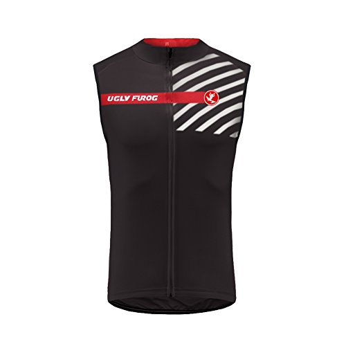 UGLY FROG Radtrikot Ärmellos Vest Herren Mode Sport & Freizeit MTB Fahrradbekleidung Radsport Hemd Polyester Gemütlich MJZ01 von UGLY FROG