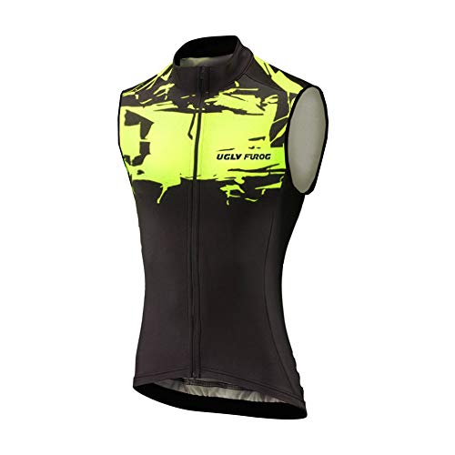 UGLY FROG Radtrikot Damen Kurzarm/Ärmellos Fahrradtrikot Weste Rennrad Bekleidung Damen XSVH03 von UGLY FROG