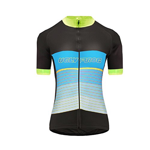 UGLY FROG Radtrikot Frühling Damen Kurzarm Fahrradtrikot Gemütlich Fahrradbekleidung von UGLY FROG