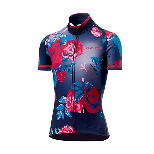 UGLY FROG Sportbekleidung Radtrikots Kurzarm Fahrradbekleidung Fahrrad top Damen MTB Jersey Atmungsaktive Sommer von UGLY FROG