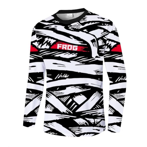 UGLY FROG Trikot MX DH Enduro Herren Mountainbike MTB Top Langarm Atmungsaktiv Radtrikot von UGLY FROG
