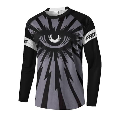 UGLY FROG Trikot MX DH Enduro Herren Mountainbike MTB Top Langarm Atmungsaktiv Radtrikot von UGLY FROG