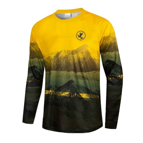 UGLY FROG Trikot MX DH Enduro Herren Mountainbike MTB Top Langarm Atmungsaktiv Radtrikot von UGLY FROG