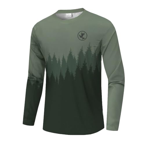 UGLY FROG Trikot MX DH Enduro Herren Mountainbike MTB Top Langarm Atmungsaktiv Radtrikot von UGLY FROG