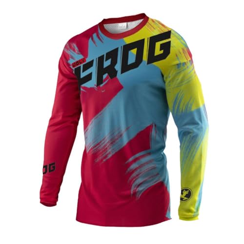UGLY FROG Trikot MX DH Enduro Herren Mountainbike MTB Top Langarm Atmungsaktiv Radtrikot von UGLY FROG