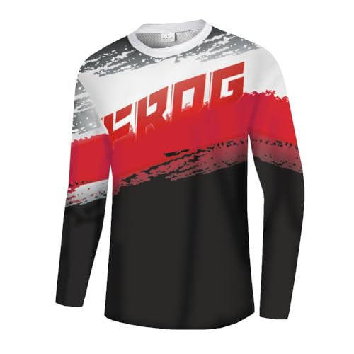 UGLY FROG Trikot MX DH Enduro Herren Mountainbike MTB Top Langarm Atmungsaktiv Radtrikot von UGLY FROG