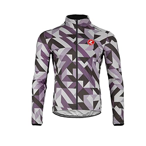 UGLY FROG Winter Jersey Thermisches Fahrradtrikot Vlies Thermo Langarm Shirt Herren Breathable MTB Fahrrad Männer Radfahren Farbe:Mehrfarbig Größe:XS-6XL von UGLY FROG