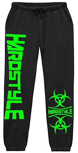 UGLYSHIRT Hardstyle Mirror Herren Jogginghose | Musik Hardcore Hose Festival Gabber Hardcore-Techno (XL) von UGLYSHIRT