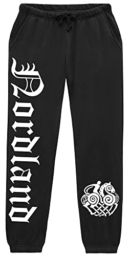 UGLYSHIRT Nordland Herren Jogginghose | Wikinger Hose Berserker Odin Valhalla Nordmann Vikings | (XXL) von UGLYSHIRT