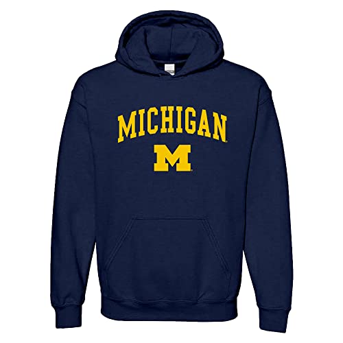 NCAA Offiziell lizenziertes College – University Team Color Arch Logo Hoodie - Blau - Large von UGP Campus Apparel