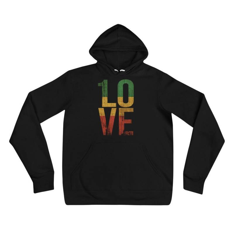 1 Love Roots Rock Reggae Musik Unisex Kapuzenpullover 1 Love Roots Rock Reggae Musik Unisex Kapuzenpullover von UGRCollection