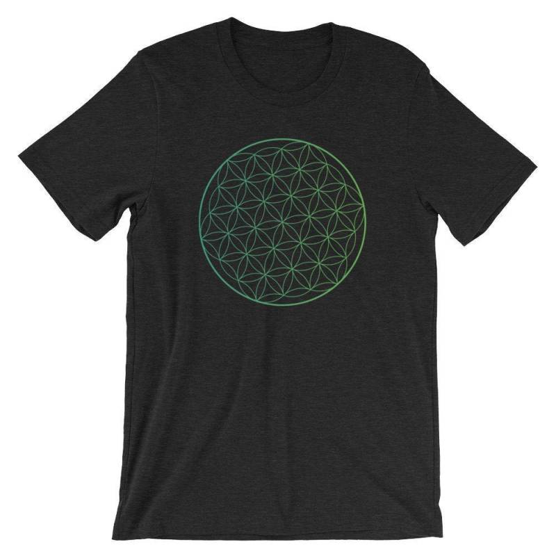 Blume Des Lebens Kurzarm Unisex T-Shirt Heilige Geometrie Blume Des Lebens Kurzarm Unisex T-Shirt Heilige Geometrie von UGRCollection