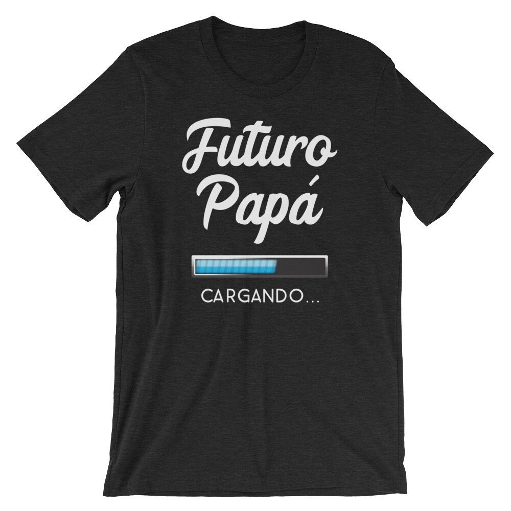 Futuro Papa Cargando Grafik Kurzarm Unisex T-Shirt Zukunft Bekleidung Futuro Papa Cargando Grafik Kurzarm Unisex T-Shirt Zukunft Bekleidung von UGRCollection