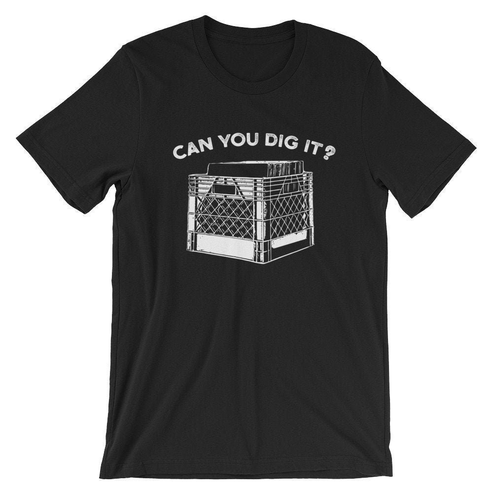 Können Sie Es Grafik Kurz-Arm Unisex T-Shirt Musik-Rekordsammler Können Sie Es Grafik Kurz-Arm Unisex T-Shirt Musik-Rekordsammler von UGRCollection