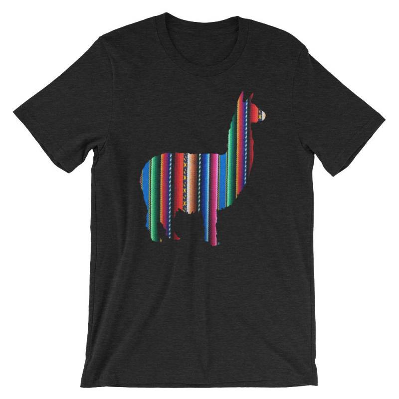 Lama Shirt Ethno Native Textil Grafik Kurzärmeliges Unisex T-Shirt Lama Shirt Ethno Native Textil Grafik Kurzärmeliges Unisex T-Shirt von UGRCollection