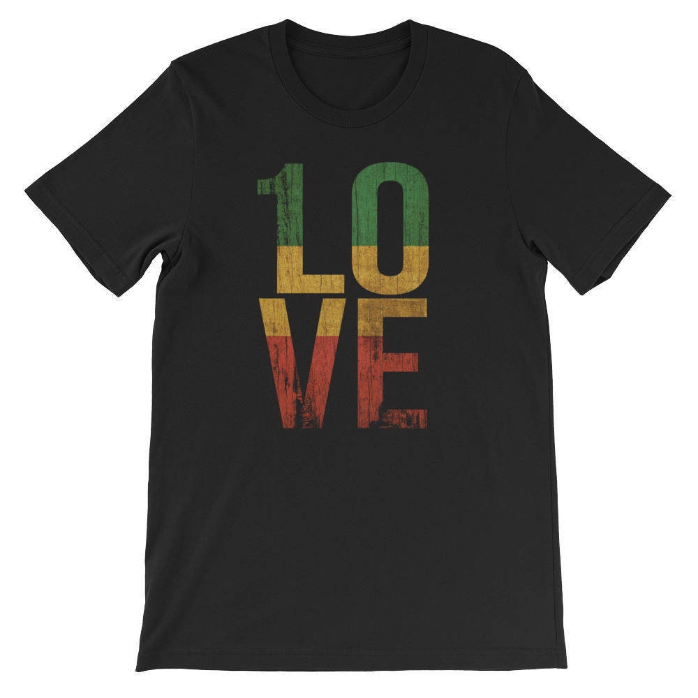 Reggae 1 Liebe T Shirt Für Musik Fans Kurzarm Unisex T Reggae 1 Liebe T Shirt Für Musik Fans Kurzarm Unisex T von UGRCollection