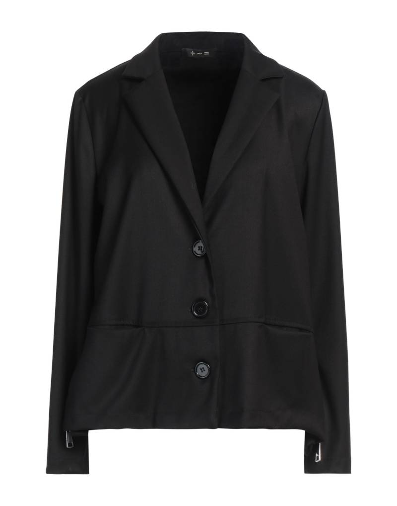 + - UGUALE Jacke & Anorak Damen Schwarz von + - UGUALE