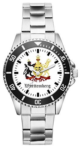 UHR63 Königreich Württemberg Wappen Geschenk Artikel Idee Fan Uhr 1799 von UHR63