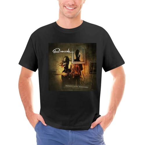 Riverside Second Life Syndrome Progressive Rock Band Black T-Shirt Black XXL Riverside Second Life Syndrome Progressive Rock Band Black T-Shirt Black XXL von UHYft66AWZ