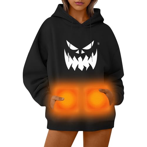 UHouse Beheizbarer Hoodie Damen Herren Kapuzenpullover Winter Beheizbare Pullover mit Kapuze Unisex Hoody Elektrische Beheizte Kapuzenpulli Outdoor Heizjacke Deals of The Day Schwarz 3XL UHouse Beheizbarer Hoodie Damen Herren Kapuzenpullover Winter Beheizbare Pullover mit Kapuze Unisex Hoody Elektrische Beheizte Kapuzenpulli Outdoor Heizjacke Deals of The Day Schwarz 3XL von UHouse