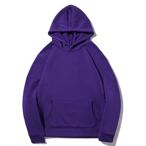 UHouse Hoodie Herren Herbst Kapuzenpullover Leichte Dünne Sweatshirt mit Kapuze Y2k Freizeit Hoody Männer Einfarbig Kapuzenpulli Loose Fit Kapuzenshirt Sale Angebote Lila L UHouse Hoodie Herren Herbst Kapuzenpullover Leichte Dünne Sweatshirt mit Kapuze Y2k Freizeit Hoody Männer Einfarbig Kapuzenpulli Loose Fit Kapuzenshirt Sale Angebote Lila L von UHouse