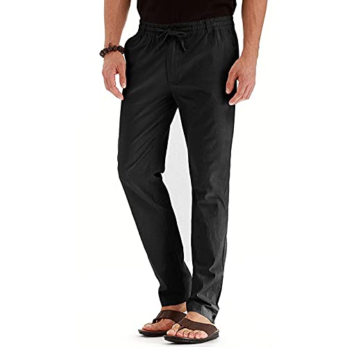UHouse Hosen Herren Freizeit Chino Hose Business Slim Fit Freizeithose Business Baumwolle Herrenhosen Mode Golfhose Bequeme Stoffhose Lässig Anzughose Leichte Sommerhose Schwarz XXL UHouse Hosen Herren Freizeit Chino Hose Business Slim Fit Freizeithose Business Baumwolle Herrenhosen Mode Golfhose Bequeme Stoffhose Lässig Anzughose Leichte Sommerhose Schwarz XXL von UHouse