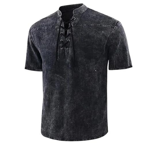UHouse T-Shirts für Herren Baumwolle Henley Shirt Sommer Tshirt Basic Tshirt mit Knopfleiste T-Shirt Casual Shirt Stretch T-Shirt Button-Down T Shirt Große Größen Warehouse Deals Angebote Schwarz XL UHouse T-Shirts für Herren Baumwolle Henley Shirt Sommer Tshirt Basic Tshirt mit Knopfleiste T-Shirt Casual Shirt Stretch T-Shirt Button-Down T Shirt Große Größen Warehouse Deals Angebote Schwarz XL von UHouse