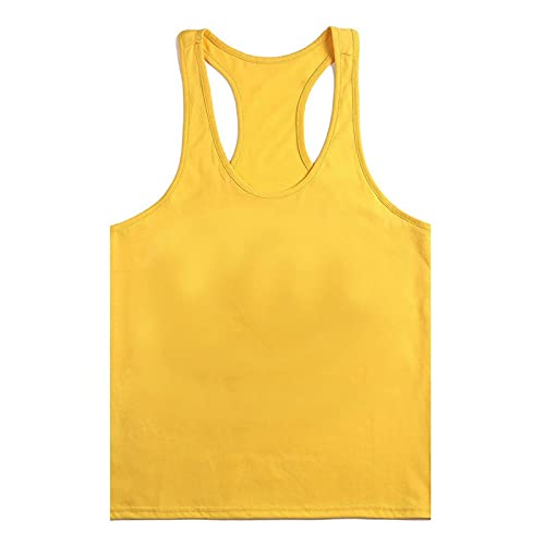UHouse Tank Top Herren Angebote des Tages Heute Sommer Trägershirt Einfarbig Tank Top Leichte Tank Tops Einfarbig Tanktop Y2k Tanktop Print Shirt Baumwolle Achselshirt Meine Bestellungen Gelb M UHouse Tank Top Herren Angebote des Tages Heute Sommer Trägershirt Einfarbig Tank Top Leichte Tank Tops Einfarbig Tanktop Y2k Tanktop Print Shirt Baumwolle Achselshirt Meine Bestellungen Gelb M von UHouse