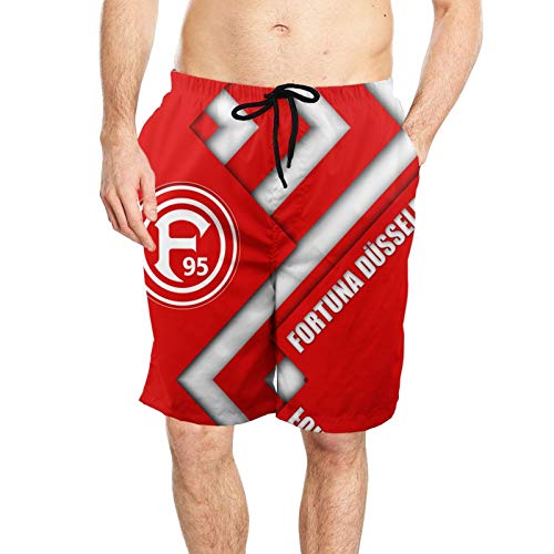UIJDIAm Fort-UNA Duss-Eldorf Beach Shorts Mens Funny Personalised Summer Quick-Drying Swim Trunks Cargo Shorts von UIJDIAm