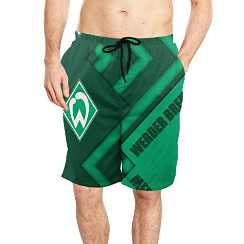 UIJDIAm Wer-Der Brem-En Beach Shorts Mens Funny Personalised Summer Quick-Drying Swim Trunks Cargo Shorts von UIJDIAm