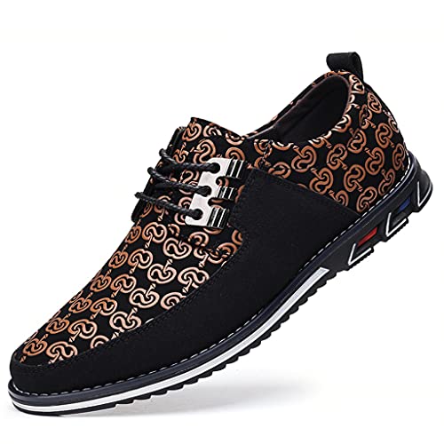 UIKGITP Casual Herren Business Schuhe Mode Spitze und Luxus Atmungsaktive Herren Bürobekleidung Fahren Bequeme Schuhe Outdoor Walking von UIKGITP