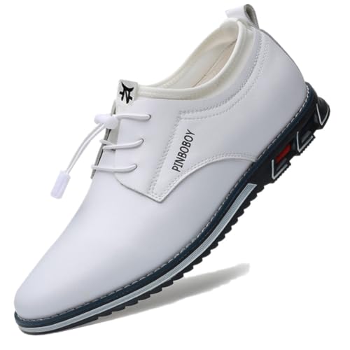 UIKGITP Klassische Sportschuhe Herren Anzug Oxford Derby Schnürsenkel Hochzeit Arbeit Party Kleidung Loafers von UIKGITP