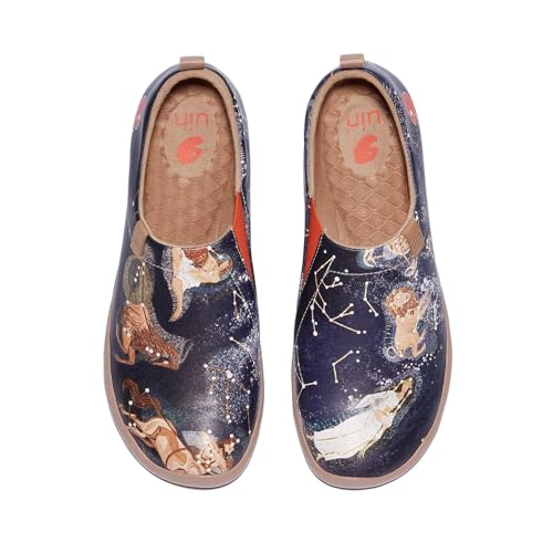 UIN Damen Casual Fashion Schuhe mit PU-Obermaterial und EVA-Außensohle Wanderschuhe Slipper Low-Tops Toledo I UK Größe 5.5, EU Größe 39 Astro Lore UIN Damen Casual Fashion Schuhe mit PU-Obermaterial und EVA-Außensohle Wanderschuhe Slipper Low-Tops Toledo I UK Größe 5.5, EU Größe 39 Astro Lore von UIN