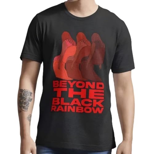 Beyond The Black Rainbow Funny Dark Humor Parody T-Shirt Black XXL von UINLKSEwezs