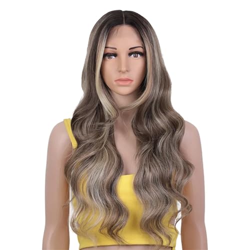 Cosplay Perücke Synthetische Spitze Vorne Gewellt Hitzebeständig Für Damen Cosplay 613C T Part Lace wig#26inch Cosplay Perücke Synthetische Spitze Vorne Gewellt Hitzebeständig Für Damen Cosplay 613C T Part Lace wig#26inch von UIOKLMJH