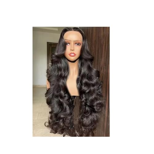 Frauen 180/200 Dichte Körper Welle HD Transparent Spitze Frontal Echthaar Perücken Vor Gezupft Spitze Vorne Perücke 200 22Inch#13x4 lace wig von UIOKLMJH
