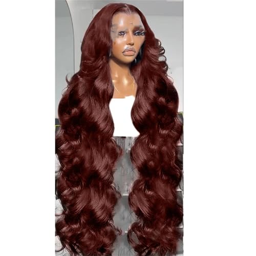 Frauen Körper Welle Spitze Front Echthaar Perücken Wasser Welle 13X6 HD Spitze Frontal Perücke 180 8Inch#13x4 HD Lace Wig von UIOKLMJH