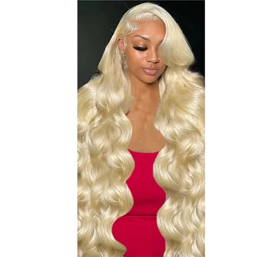 Körperwellen Lace Front Echthaar Perücke 250% Dichte Lace Frontal Perücken Für Frauen 13x4 lace wig 26inches#250% von UIOKLMJH