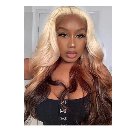 Spitze Front Perücke Gewellt Synthetische Spitze Spitze Frontal Perücken Für Frauen Haar Cosplay Wave 13X1 Lace Front Wigs#30Inches von UIOKLMJH