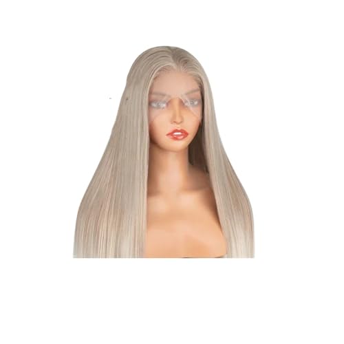 Spitze Front Perücke Synthetisches Haar HD Transparente Spitze Frontal Perücken Für Frauen Perücke Cosplay 01S 13x4 Lace Front Wigs#30Inches von UIOKLMJH