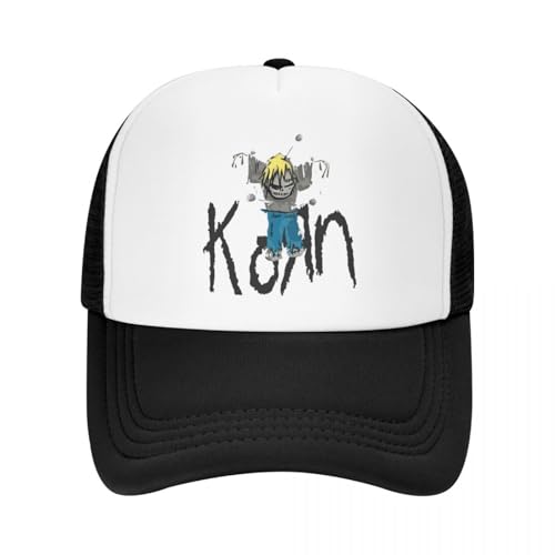 Korn Rock Band Musik Trucker Hüte Unisex Hip-Hop Papa Hut Trucker Worker Cap Trucker Cap Snapback Cap Mesh Baseball Caps Waschbar Korn Rock Band Musik Trucker Hüte Unisex Hip-Hop Papa Hut Trucker Worker Cap Trucker Cap Snapback Cap Mesh Baseball Caps Waschbar von UIOPPIOS