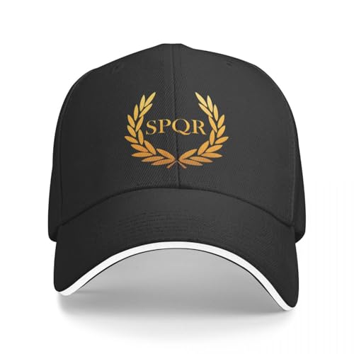SPQR - Camp Jupiter - Percy Jackson Baseball Kappen Retro Mestizo Shop Sandwich Hut Unisex Stil Polyester Papa Hut Workouts SPQR - Camp Jupiter - Percy Jackson Baseball Kappen Retro Mestizo Shop Sandwich Hut Unisex Stil Polyester Papa Hut Workouts von UIOPPIOS