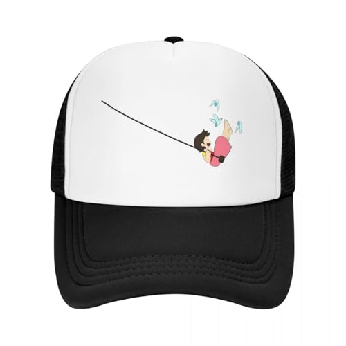 Swing Heidi Cap Mode Casual Mesh Baseball Caps Verstellbarer Hut Hip Hop Sommer Unisex Baseball Hüte Polychromatisch Swing Heidi Cap Mode Casual Mesh Baseball Caps Verstellbarer Hut Hip Hop Sommer Unisex Baseball Hüte Polychromatisch von UIOPPIOS