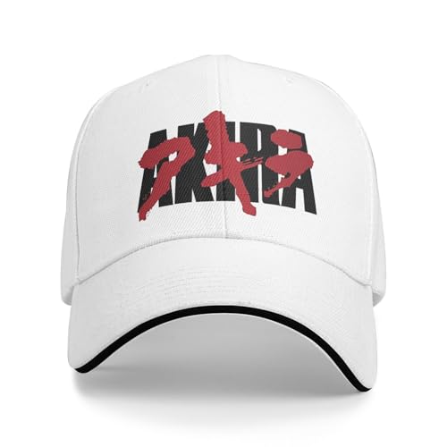 UIOPPIOS Akira Poster Cap Für Unisex Cool Baseball Cap Papa Hut Casual Headewear Verstellbare Passform von UIOPPIOS