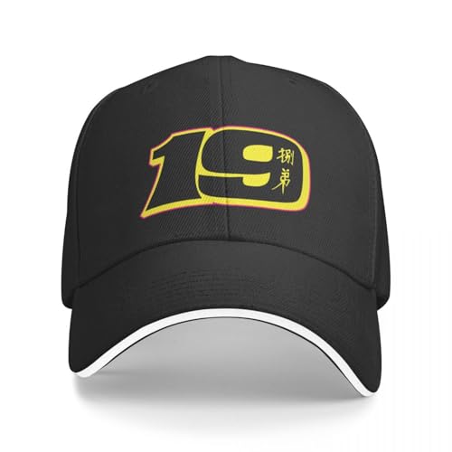 UIOPPIOS Alvaro Bautista 19 Baseballkappe Rave Sun Cap Trucker Cap Golf Baseball Männer Damen von UIOPPIOS